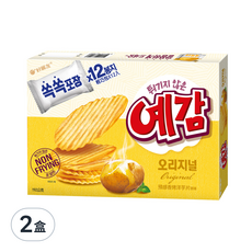 ORION 好麗友 預感香烤洋芋片 原味, 192g, 2盒