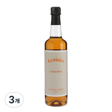 그리심 커피시럽 카라멜, 750ml, 3개