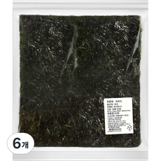 Badaone 整張傳統海苔, 125g, 6包