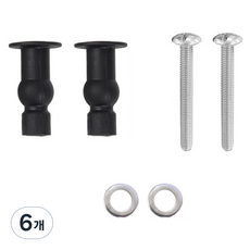 LAB&TOOLS 馬桶蓋螺絲 免治馬桶 一般馬桶 橡膠壁虎 2入, 混合色