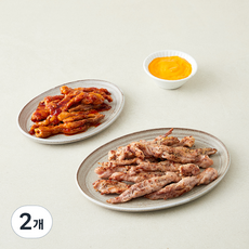 한강식품 핫치즈 목살 양념구이, 500g, 2개