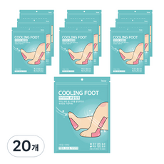 i lover 放鬆足貼, 4片, 20包