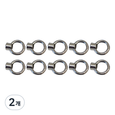 Inno Tools 不鏽鋼吊環螺母 IN102 10入, 2個, 20個, M8, 38mm