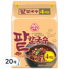 오뚜기 팥칼국수, 120g, 20개