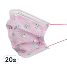 KOgi 宏瑋 史努比兒童口罩 14.5 x 9cm HW002301, 童心, 10片, 20盒