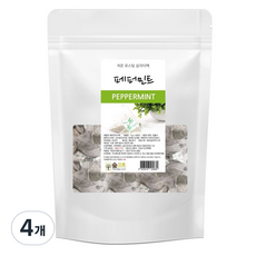 숲으로허브 페퍼민트 티백, 1g, 100개입, 4개