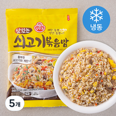 오뚜기 맛있는 쇠고기 볶음밥 (냉동), 225g, 5개