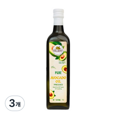 農場到市場壓榨酪梨油, 3個, 500ml