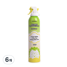 食譜盒嬰兒超級泡泡潔面乳新鮮綠色, 300ml, 6個