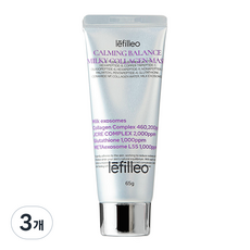 레필레오 카밍 밸런스 밀키 콜라겐 마스크, 1개입, 3개