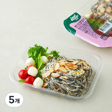 스윗밸런스 명란 치즈 먹물 파스타, 250g, 5개
