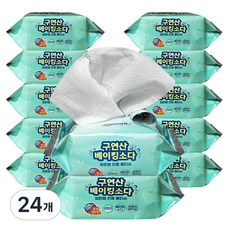 epata Kleen Up 檸檬酸 小蘇打 廚房與居家 濕紙巾, 24個