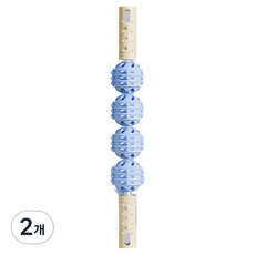 Tidy Home 涼感刮痧用品 4球按摩棒, 藍色 + 白色, 2個