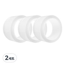 네츄럴파크 매직 스타 겔 초강력 양면테이프 1mm x 50mm x 3m 3p + 1mm x 15mm x 3m, 투명, 2세트