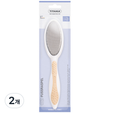TITANIA 金屬砂雙面磨腳板 隨機出貨, 2個