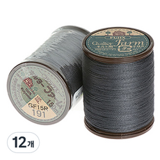 FUJIX Ltd. 富士克 Craft House絎縫線 2個, 191深灰色, 12個