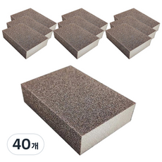 JONGWON 240~320 防水砂紙砂磨塊, 40個