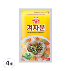 오뚜기 겨자분, 300g, 4개