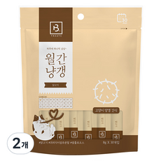 브리더랩 고양이 월간냥갱 닭고기 30개입, 2개, 240g, 닭고기맛