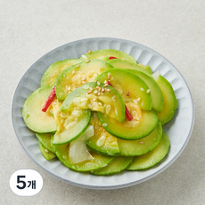 정미경키친 반달 애호박볶음, 150g, 5개