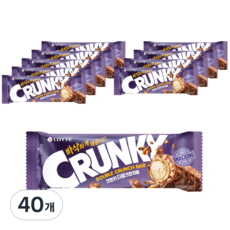 LOTTE 樂天 雙重脆可可棒, 40條, 36g