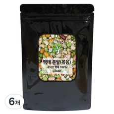 스쿨아이 국내산 백태 분말 볶음, 6개, 200g