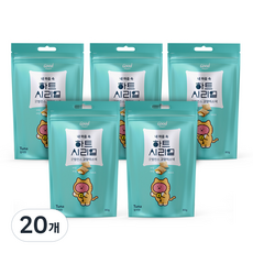 굿밸런스 하트시리얼 고양이 스낵, 참치맛, 80g, 20개