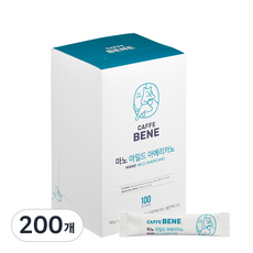 카페베네 마노 마일드 아메리카노 원두커피믹스, 1g, 100개입, 2개