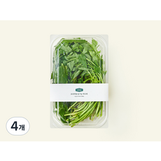 프리미엄 유기농 미나리, 200g, 4개