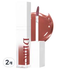 딘토 미러리스 립오일 글로스, 2개, 358 소버린