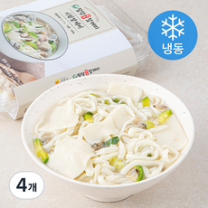 바른식 시원 칼제비 2인분 (냉동), 485g, 4개