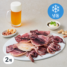 구룡포 반건조 오징어 5미 (냉동), 2개, 450g