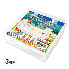 종이나라 포켓몬스터 양면색종이 280p + 종이접기 24p + 케이스 세트, 56색, 3세트