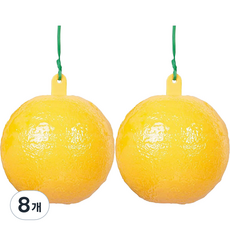 초파리 트랩 끈끈이 볼 옐로우, 500g, 8개
