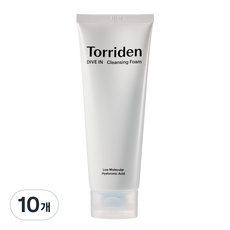 토리든 다이브인 저분자 히알루론산 클렌징폼, 150ml, 10개