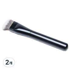 Alwaily 臉部彩妝粉底刷 TSP2865, 2個, 黑色
