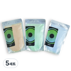 비즐리 버블더스트 가루입욕제 3종 세트, 300g, 5세트