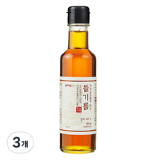곰곰 국산 통들깨로 만든 들기름, 180ml, 3개