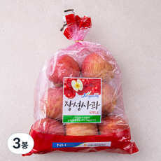 남도장터 삼계농협 장성사과 부사, 1.5kg(6~8내외), 3봉