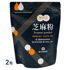 善化區農會 台灣在地黑芝麻粉 300g x 2包 無添加 香醇濃郁