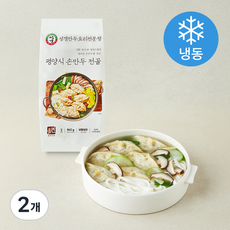 올면 성경만두요리전문점 평양식 손만두 전골 2인분 (냉동), 862g, 2개