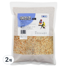 아마존 자연원물 애완조 영양사료, 1.7kg, 2개