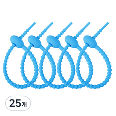 環形束線帶 180mm, 海洋藍, 25個
