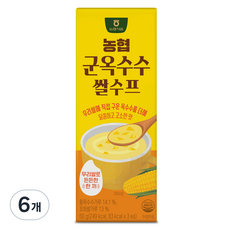 Nonghyupsikpum 烤玉米米糊 3入, 60g, 6個