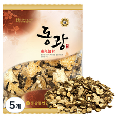 동광한방몰 자연산 종자 백출 삽주뿌리, 5개, 300g