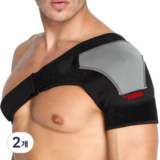 심플앤글로우 어깨 보호대 밴드 왼쪽 착용, 2개