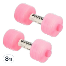 오버만 무게조절 워터 덤벨 핑크 s, 8개