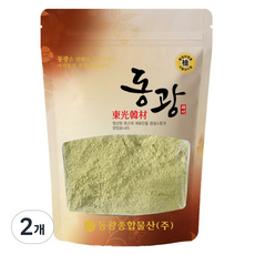 동광한방몰 국내산 100% 녹차 가루, 500g, 2개, 1개입