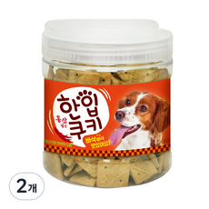 데이스포 강아지 홍삼 넣은 한입쿠키 600g, 2개, 면역력 증진