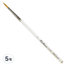 루벤스 320PLUS 세필 인조투명, 3호, 5개